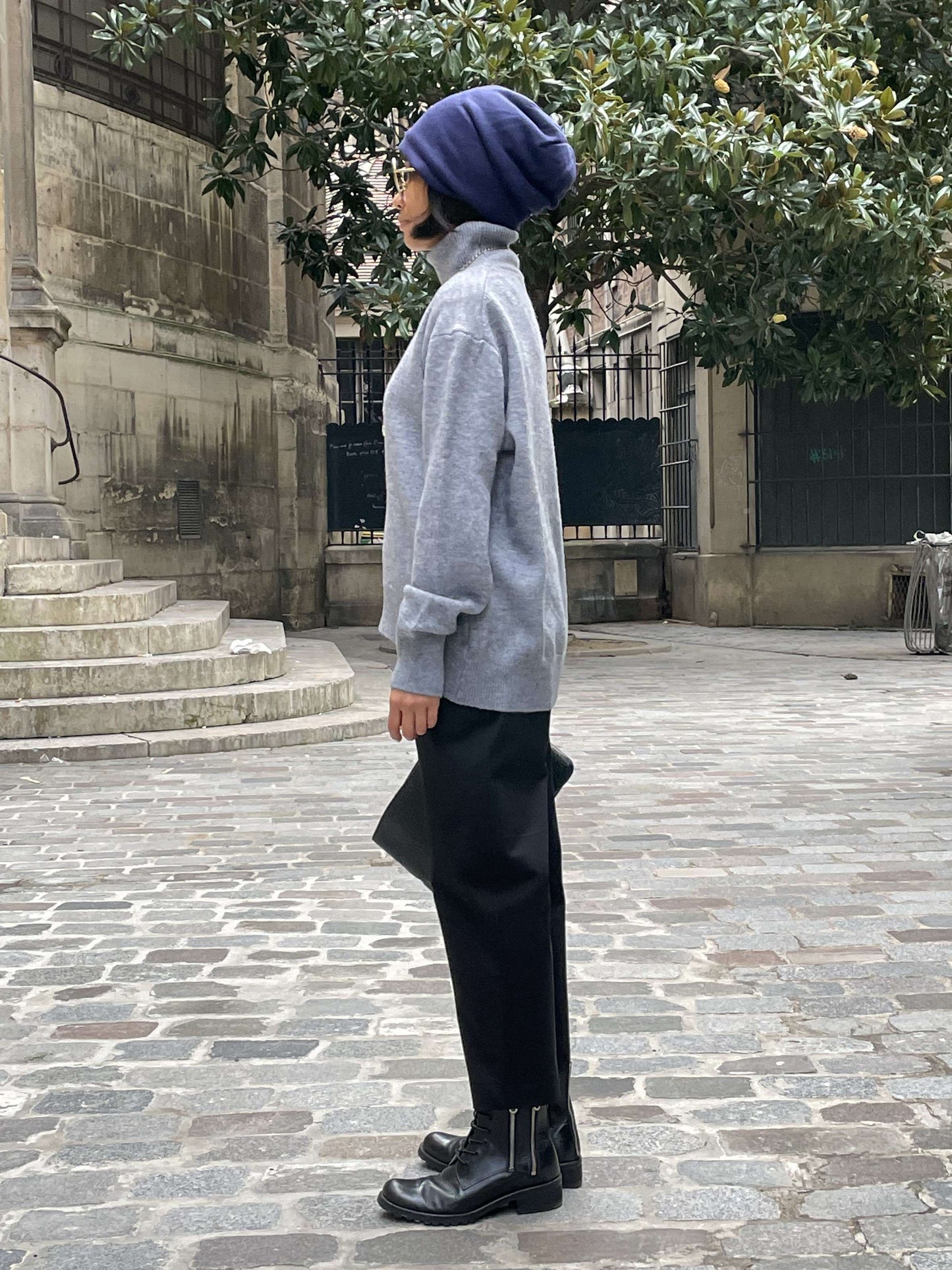 Pull douillet col roulé