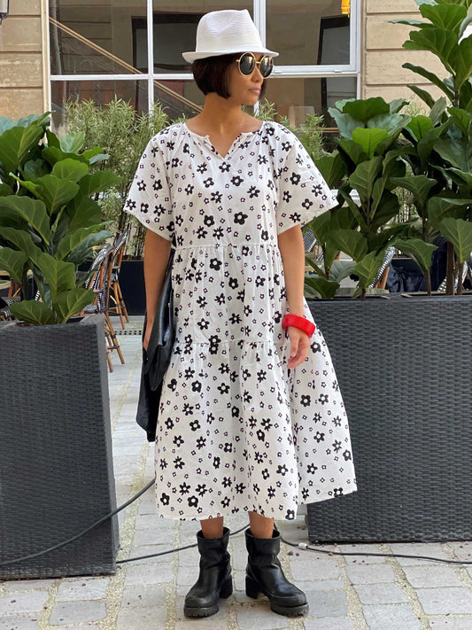 Robe à fleurs