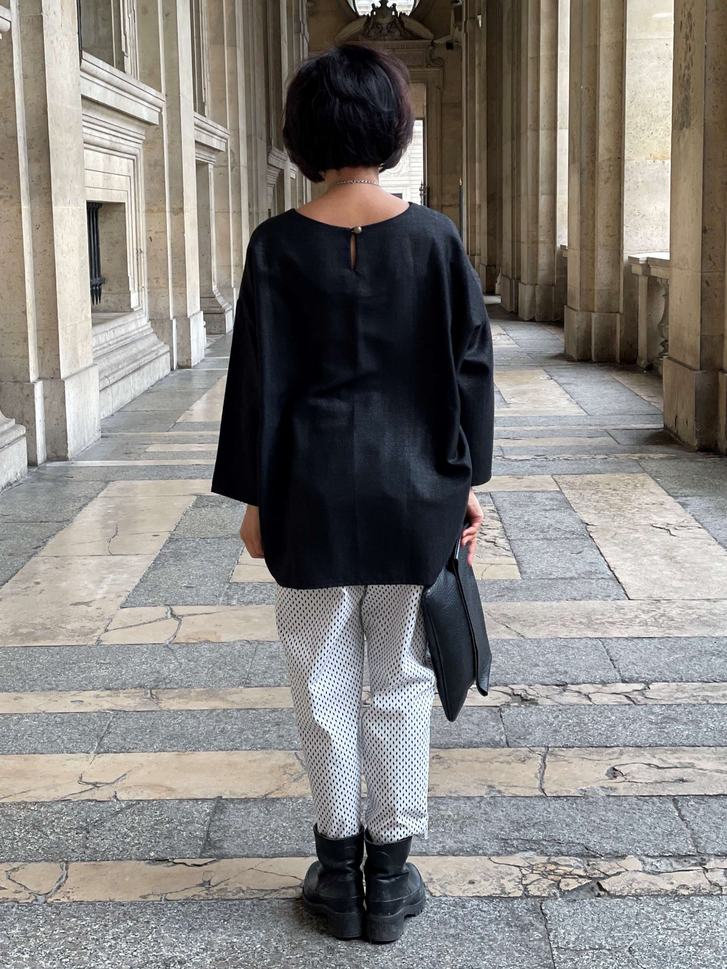 Blouse ample avec poches